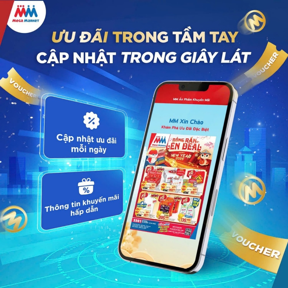 MM Mega Market ra mắt ấn phẩm Khuyến mãi điện tử trên ứng dụng MCard - Ảnh 1.