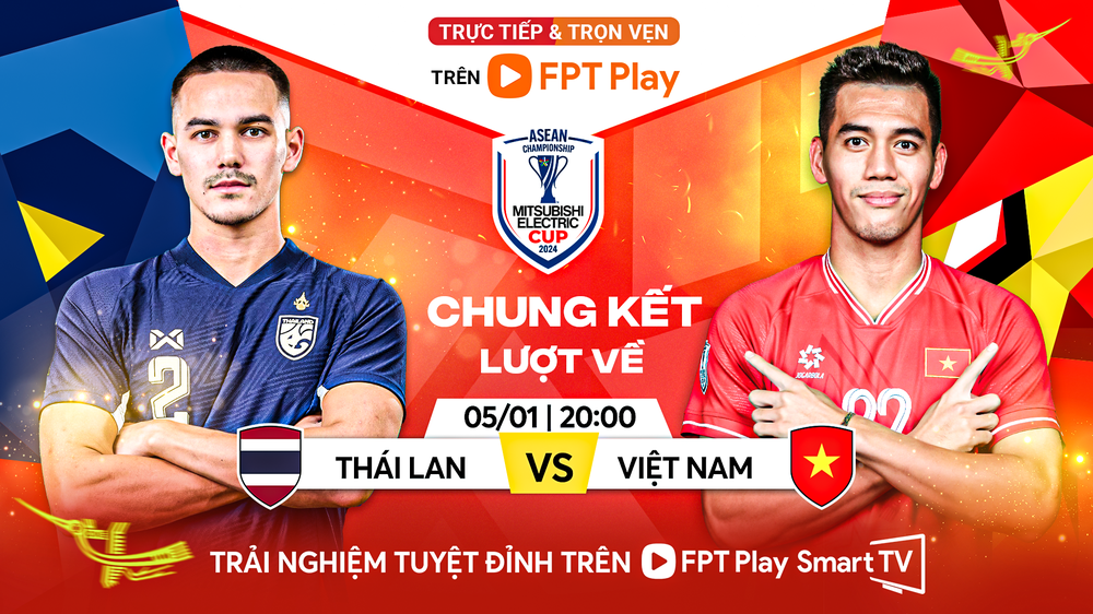 Trận chung kết lượt về Việt Nam vs Thái Lan diễn ra khi nào? Trực tiếp ở đâu? - Ảnh 1.