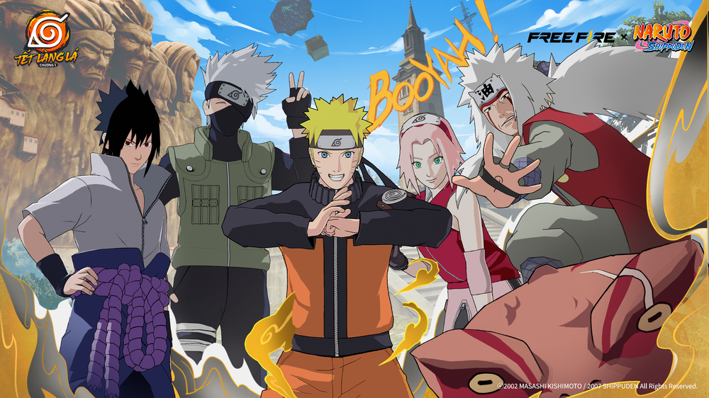 Naruto, Kakashi xuất hiện ở Free Fire, người chơi nhận quà miễn phí  - Ảnh 1.