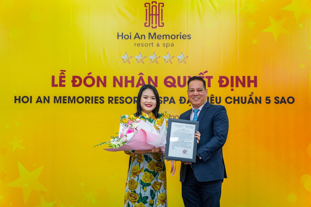 Hoi An Memories Resort & Spa đạt danh hiệu resort 5 sao: Cột mốc tự hào của Du lịch Hội An - Ảnh 1.