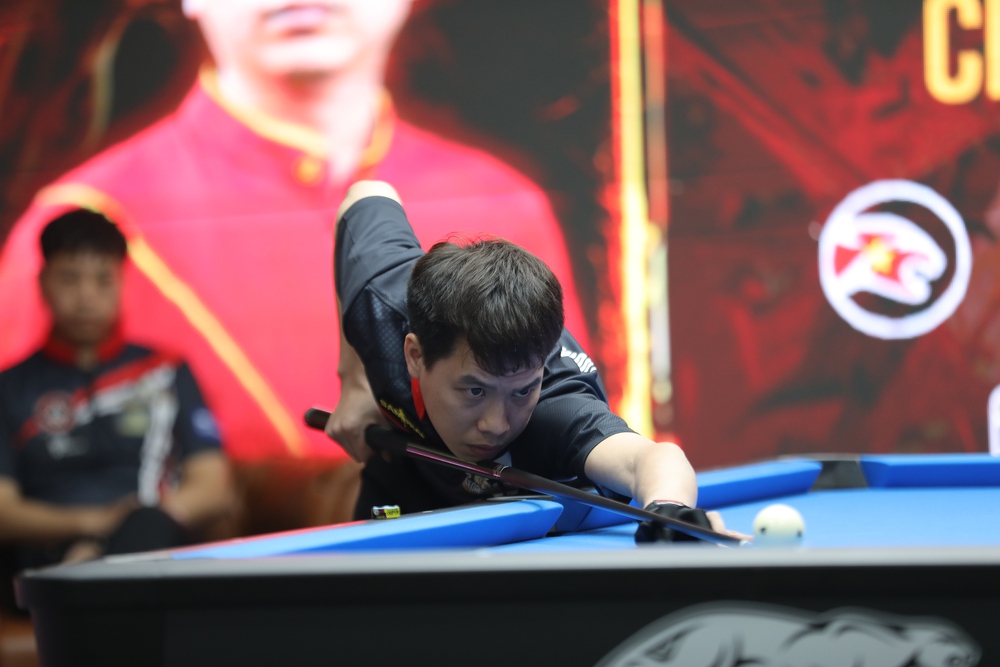 Tay cơ số 1 Việt Nam có hai pha 'Golden Break' để giành chiến thắng nghẹt thở trong trận chung kết pool 9 bi - Ảnh 2.