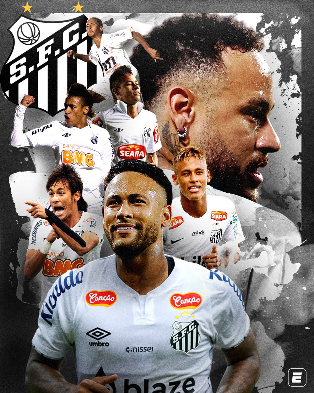 chuyển nhượng: Neymar trở về Santos