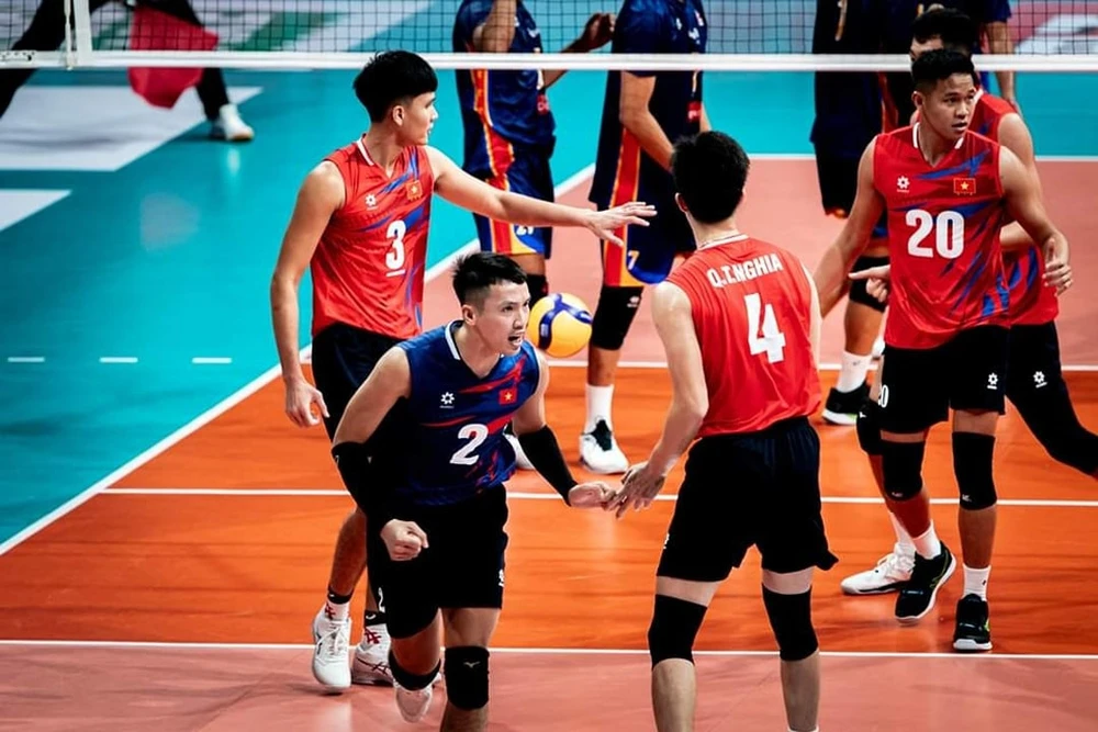 Bóng chuyền nam Việt Nam giành vị trí thứ 2 chung cuộc ở SEA V.League 2023