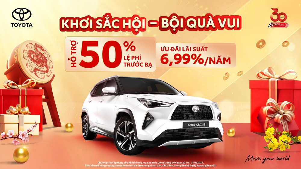 Toyota tung loạt ưu đãi lớn, hướng tới kỷ niệm 30 năm tại Việt Nam - Ảnh 1.