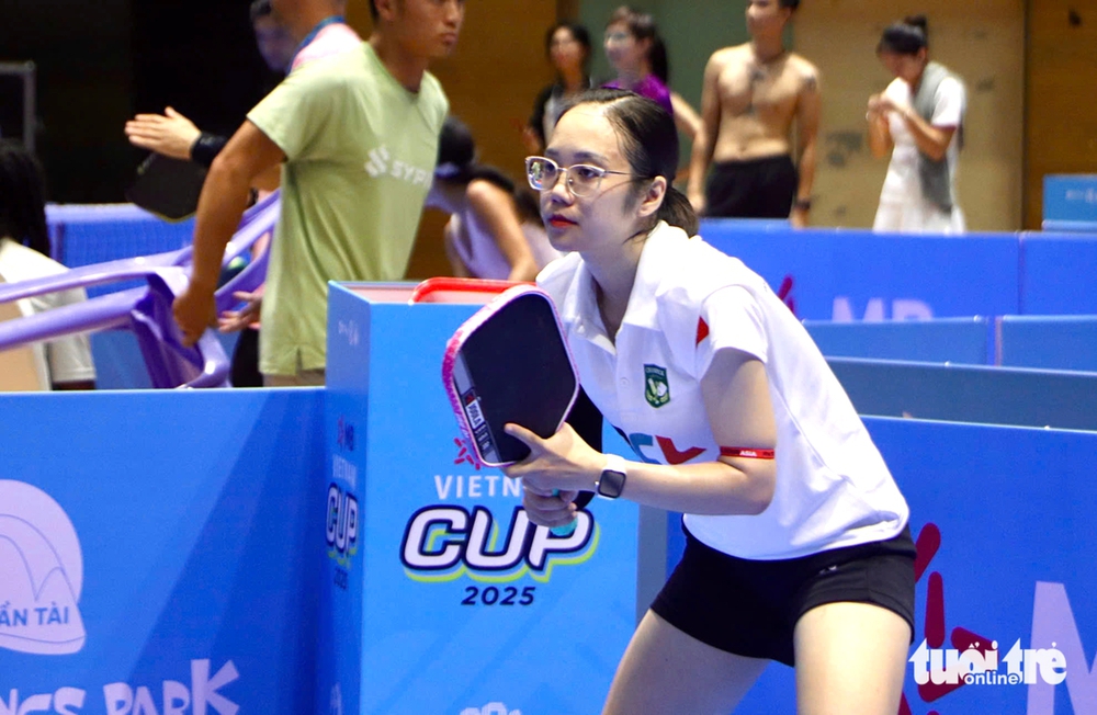 Nhiều 'bóng hồng' quyến rũ tham gia thi tài tại Giải pickleball quốc tế PPA Tour Asia 2025 - Ảnh 5.