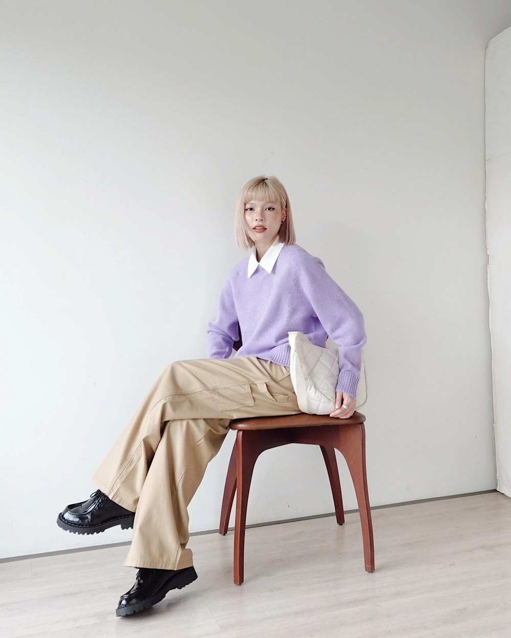 Những bản phối đồ len vừa đẹp vừa sang của UNIQLO  - Ảnh 3.