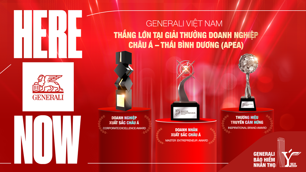 Generali Việt Nam lập &quot;hat-trick&quot; giải thưởng tại APEA 2025 - Ảnh 2.