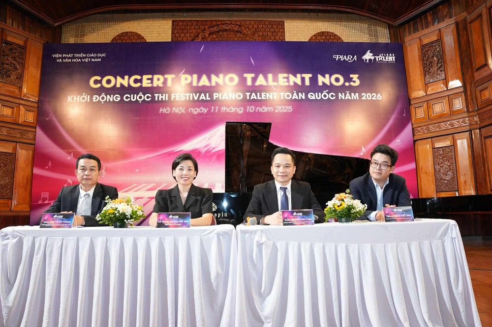 Khởi động cuộc thi Festival Piano Talent toàn quốc 2026: “Lan tỏa cảm xúc – Kết nối đam mê” - Ảnh 1.