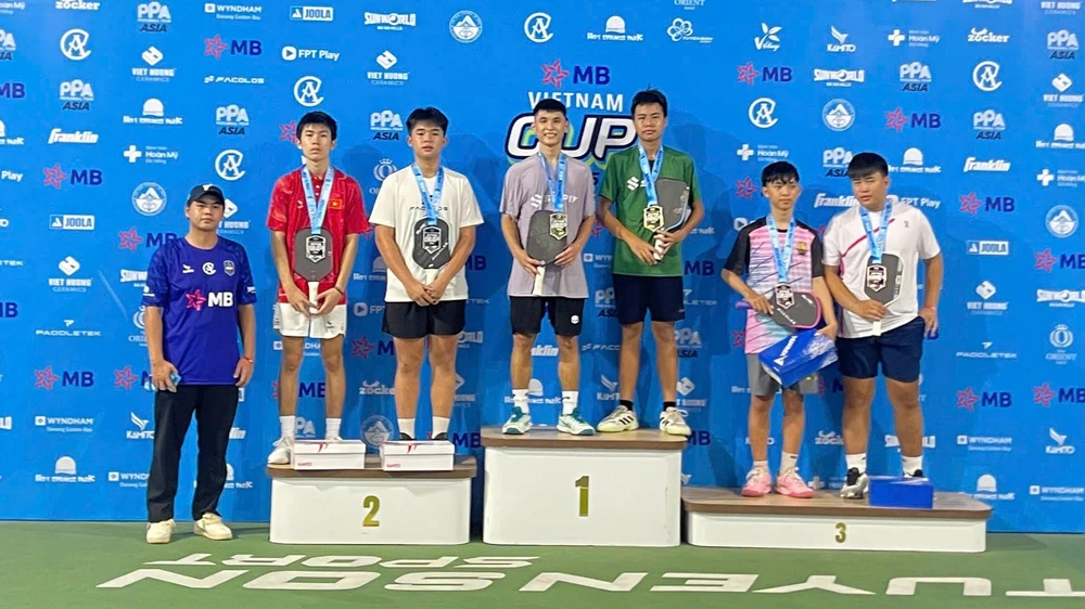 Phạm Xuân Vũ - Tài năng trẻ thắp lửa đam mê pickleball - Ảnh 2.