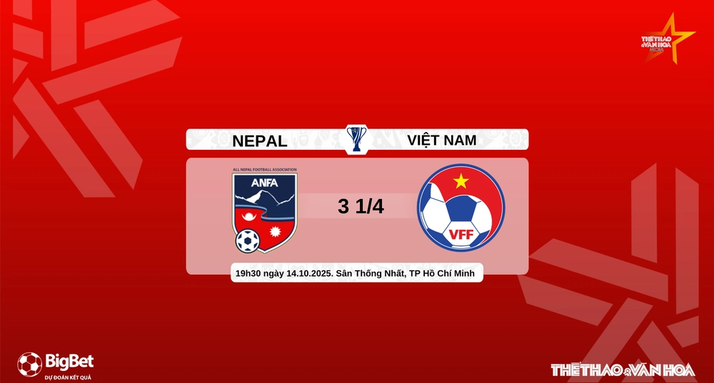 Nhận định, soi tỷ lệ Nepal vs Việt Nam, 19h30 ngày 14/10, VL Asian Cup 2027 - Ảnh 11.