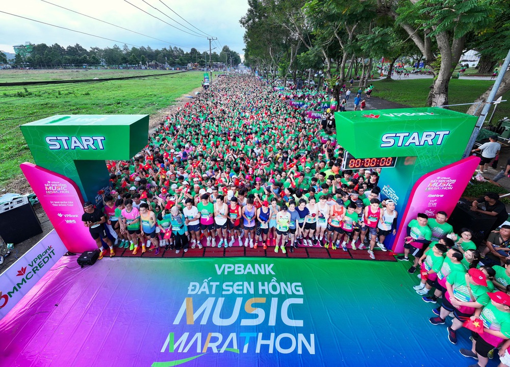 VPBank Đất Sen Hồng Music Marathon 2025: gần 120 giải thưởng được trao cho runner xuất sắc  - Ảnh 1.