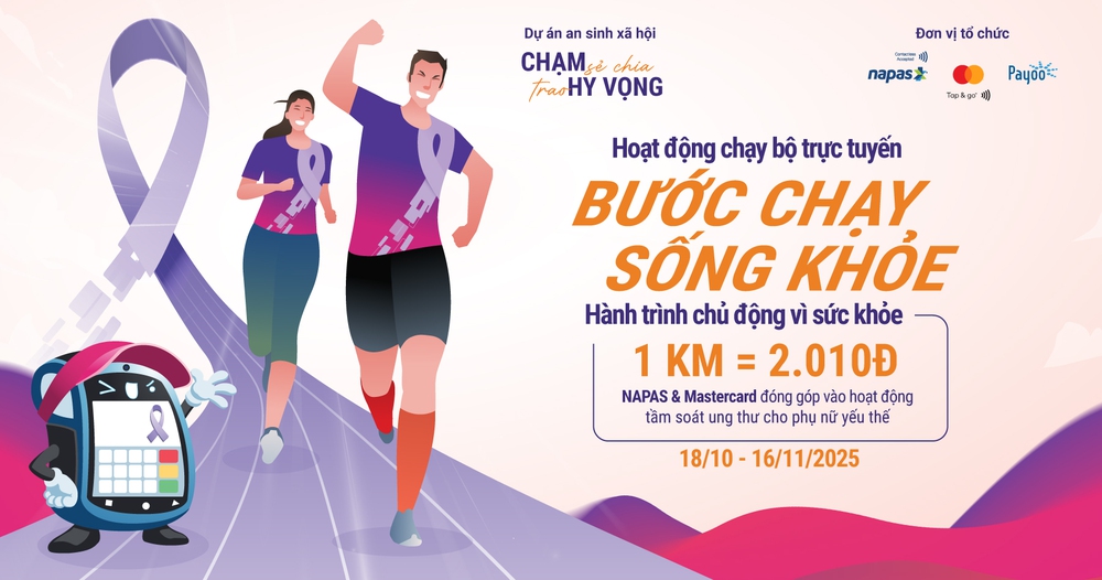 NAPAS, Mastercard và Payoo trao tặng gói tầm soát ung thư và xét nghiệm HPV cho phụ nữ yếu thế - Ảnh 1.