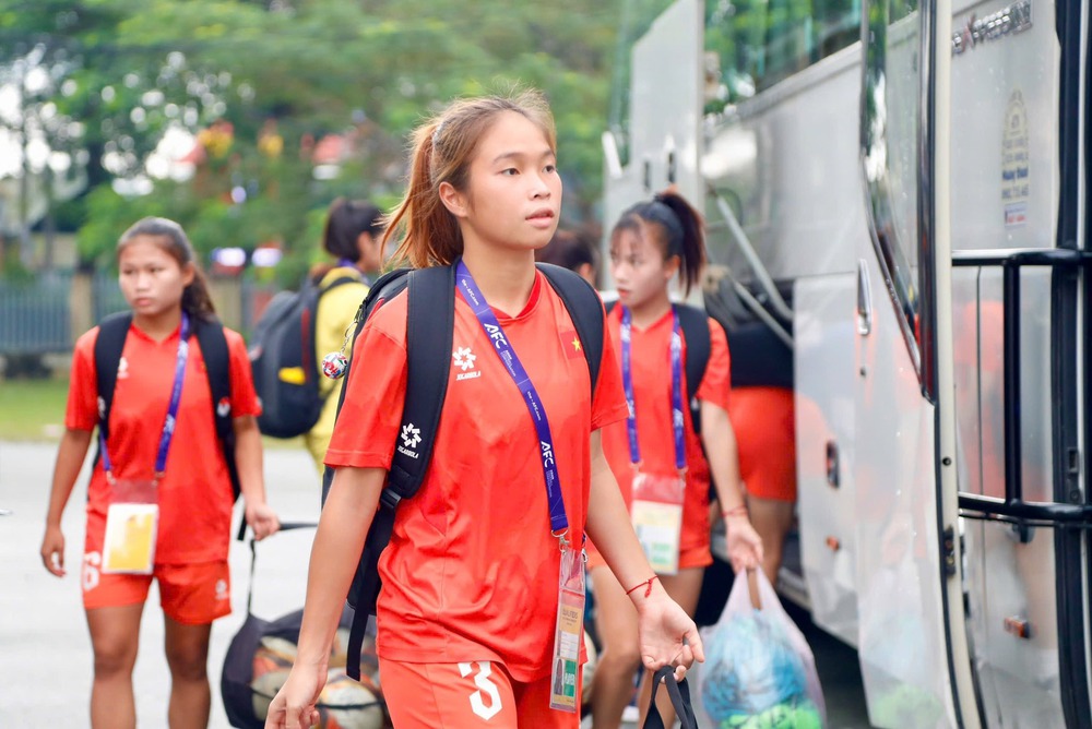 TRỰC TIẾP bóng đá Việt Nam vs Guam 16h hôm nay 13/10, VL U17 nữ châu Á 2026 - Ảnh 3.