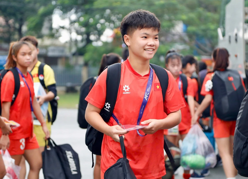 TRỰC TIẾP bóng đá Việt Nam vs Guam 16h hôm nay 13/10, VL U17 nữ châu Á 2026 - Ảnh 4.