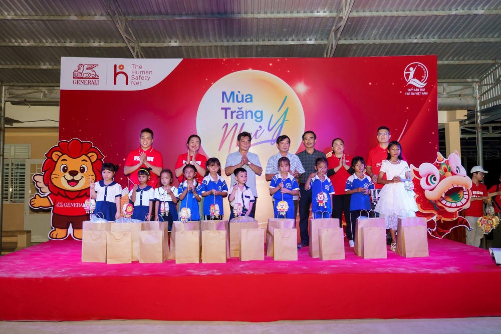 Generali Việt Nam mang &quot;Mùa trăng như ý&quot; đến trẻ em vùng biên An Giang - Ảnh 2.