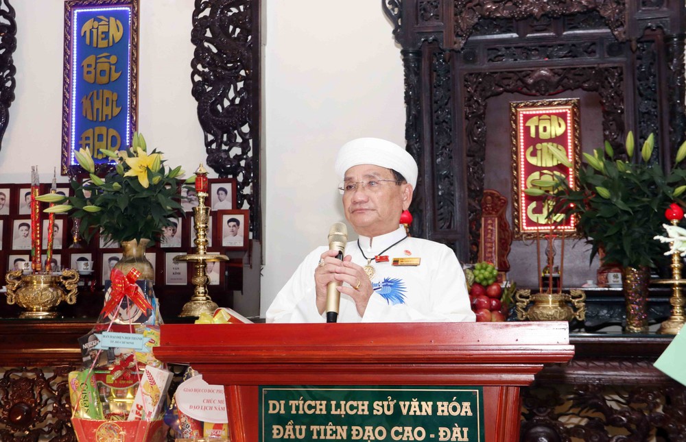 Đại lễ kỷ niệm năm thứ 100 khai đạo Cao Đài - Ảnh 1.