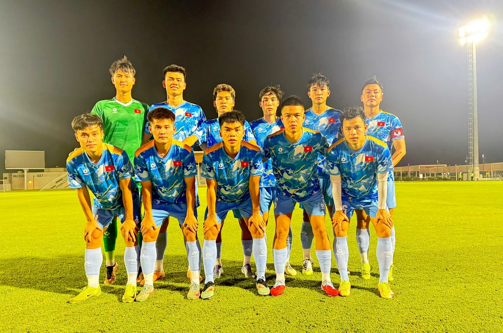 U23 Việt Nam tự tin trở về từ chuyến tập huấn tại UAE - Ảnh 1.