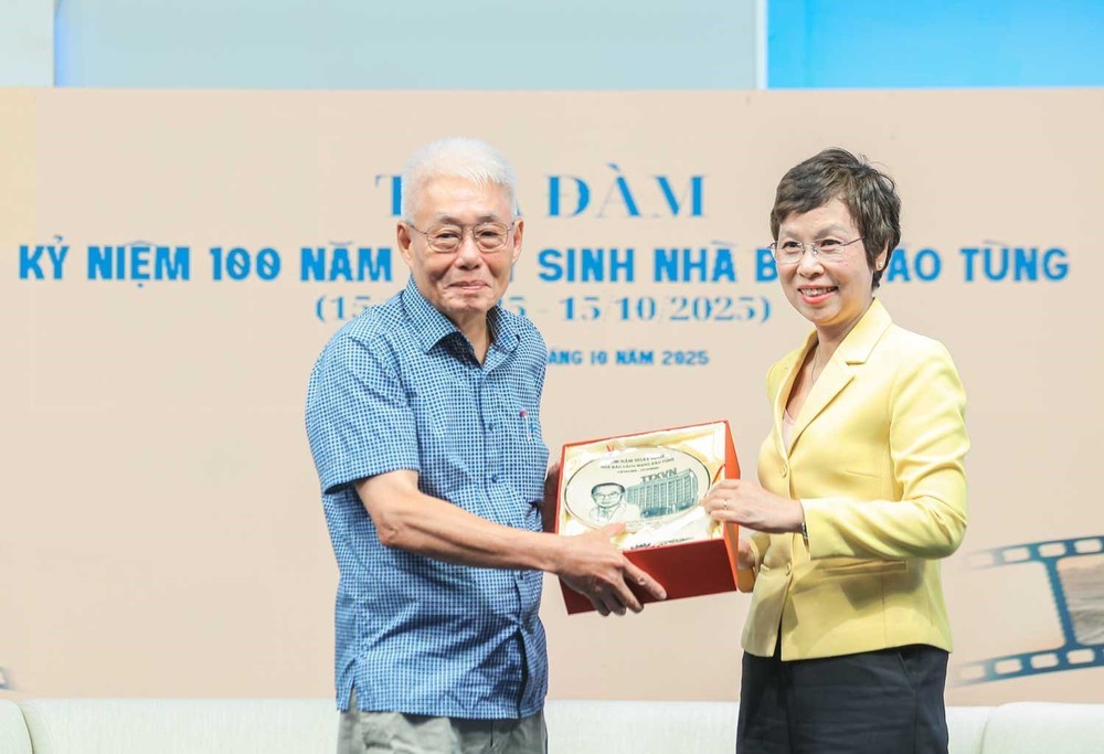 Toạ đàm “Kỷ niệm 100 năm Ngày sinh nhà báo Đào Tùng” - Ảnh 10.