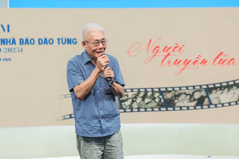 Toạ đàm “Kỷ niệm 100 năm Ngày sinh nhà báo Đào Tùng” - Ảnh 9.