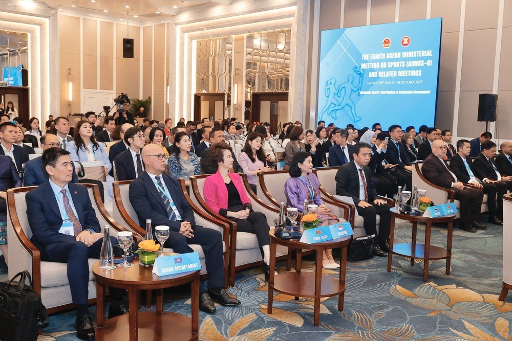 AMMS-8: Kiến tạo tương lai thể thao ASEAN phát triển, bền vững và có bản sắc - Ảnh 2. AMMS-8: Kiến tạo tương lai thể thao ASEAN phát triển, bền vững và có bản sắc - Ảnh 2.