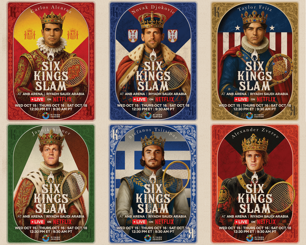 Sinner gặp Alcaraz ở chung kết Six Kings Slam, tranh phần thưởng 112 tỷ đồng - Ảnh 2.