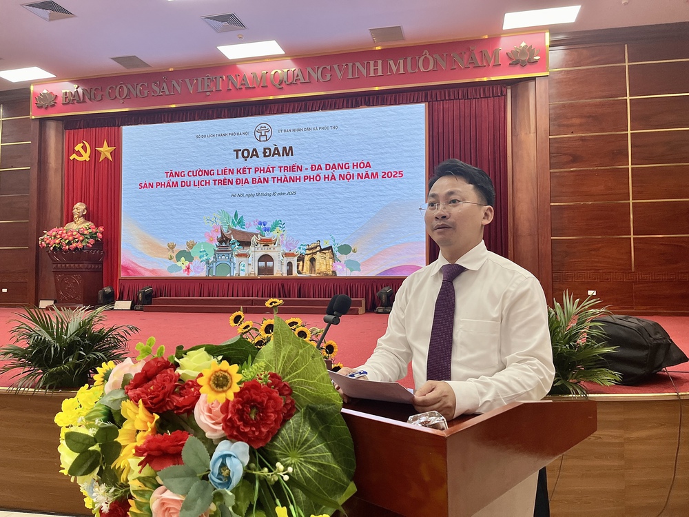 Hà Nội công bố sản phẩm du lịch mới 2025: Thúc đẩy liên kết 'chính quyền - doanh nghiệp - cộng đồng' - Ảnh 5. Hà Nội công bố sản phẩm du lịch mới 2025: Thúc đẩy liên kết 'chính quyền - doanh nghiệp - cộng đồng' - Ảnh 5.