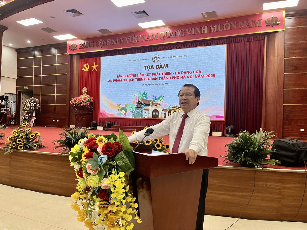 Hà Nội công bố sản phẩm du lịch mới 2025: Thúc đẩy liên kết 'chính quyền - doanh nghiệp - cộng đồng' - Ảnh 7. Hà Nội công bố sản phẩm du lịch mới 2025: Thúc đẩy liên kết 'chính quyền - doanh nghiệp - cộng đồng' - Ảnh 7.