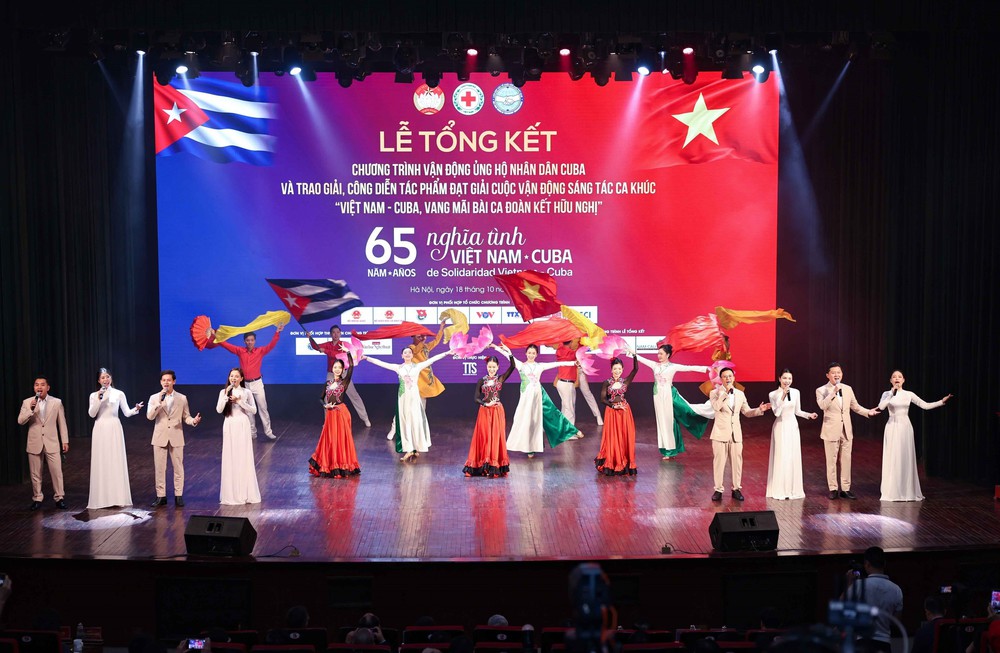 Tổng kết Chương trình vận động ủng hộ nhân dân Cuba “65 năm nghĩa tình Việt Nam - Cuba” - Ảnh 7.