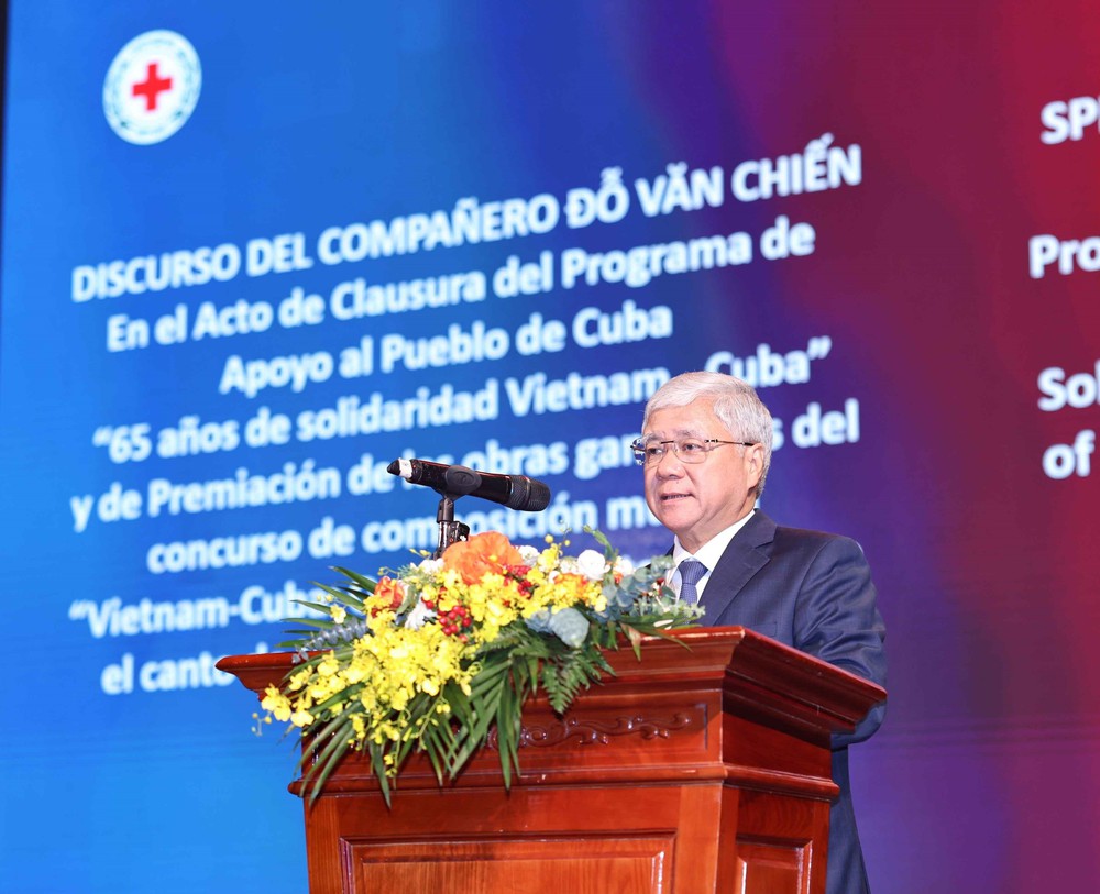 Tổng kết Chương trình vận động ủng hộ nhân dân Cuba “65 năm nghĩa tình Việt Nam - Cuba” - Ảnh 1.