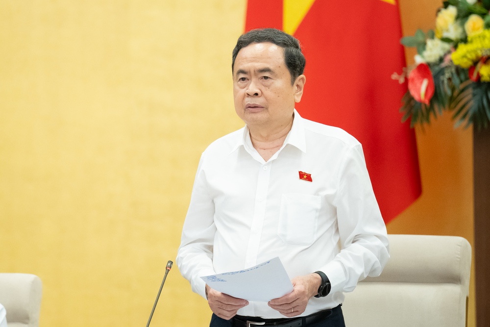 Chủ tịch Quốc hội Trần Thanh Mẫn: Chung sức, đồng lòng hoàn thành tốt trọng trách trong kỳ họp lịch sử - Ảnh 2.
