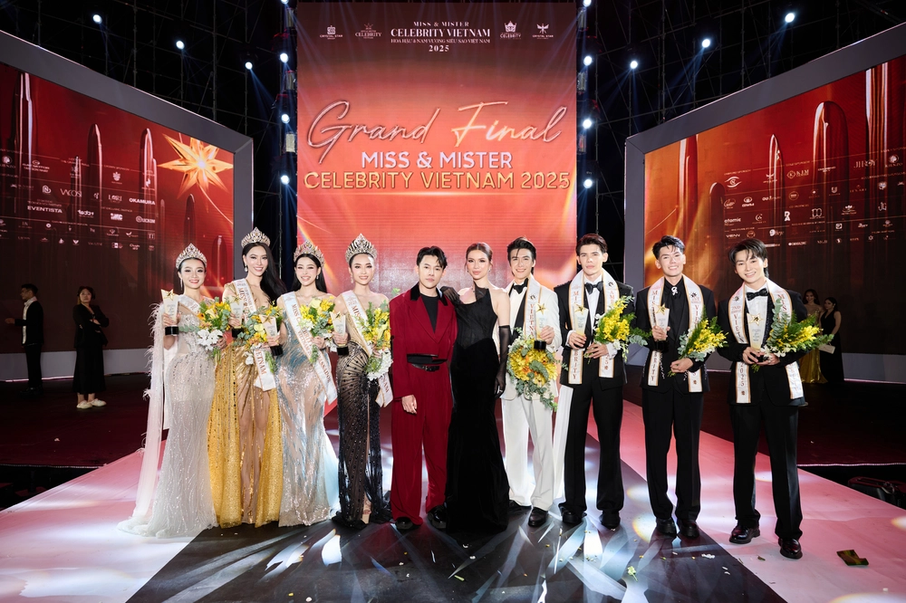 Nguyễn Đình Tuấn Kiệt và Trần Trân Mỹ Linh đăng quang Miss & Mister Celebrity Vietnam 2025  - Ảnh 2.