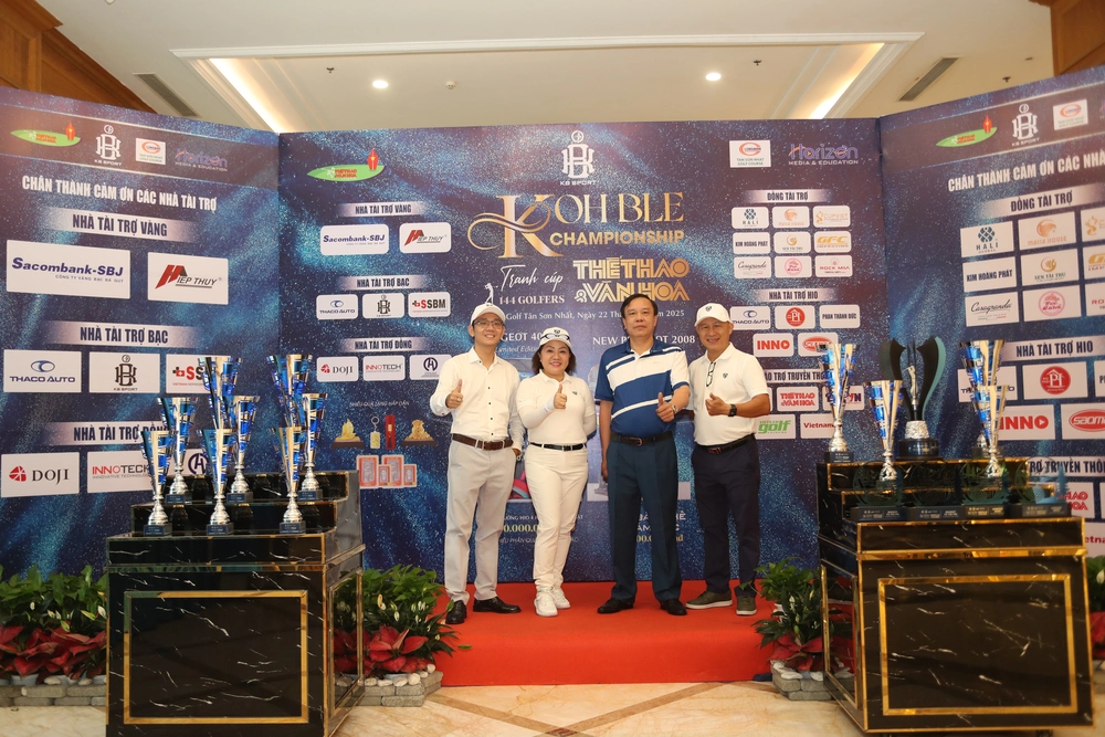Công ty Hiệp Thủy C&D đồng hành cùng Giải Golf &quot;Kohble Championship – Tranh cúp Báo Thể Thao & Văn hóa&quot; - Ảnh 1.