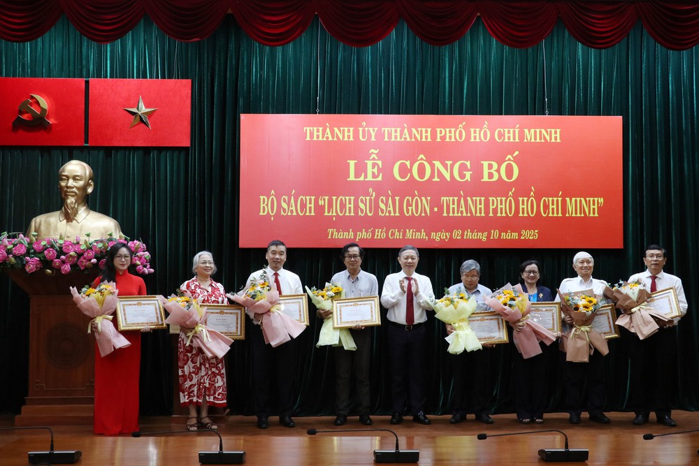 Công bố Bộ sách “Lịch sử Sài Gòn - Thành phố Hồ Chí Minh” - Ảnh 6.