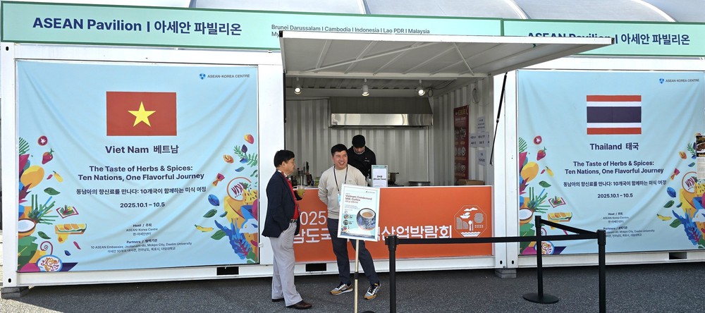 Ẩm thực Việt Nam và ASEAN toả sáng tại Triển lãm Ẩm thực Quốc tế ở Hàn Quốc - Ảnh 1.