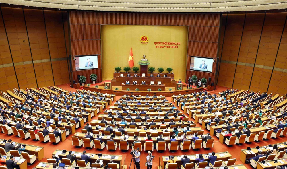 Kỳ họp thứ 10, Quốc hội khóa XV: Ưu tiên củng cố ổn định kinh tế vĩ mô, bảo đảm các cân đối lớn - Ảnh 2.