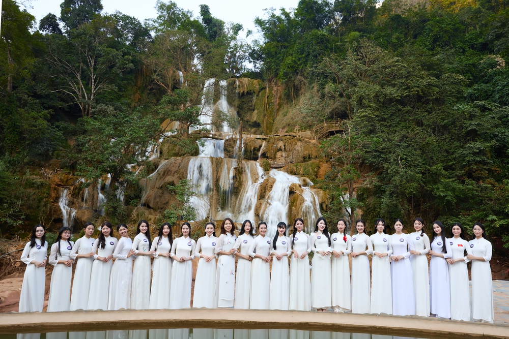 Top 30 Hoa hậu Du lịch Dân tộc Việt Nam khám phá văn hoá Mộc Châu - Ảnh 4. Top 30 Hoa hậu Du lịch Dân tộc Việt Nam khám phá văn hoá Mộc Châu - Ảnh 4.