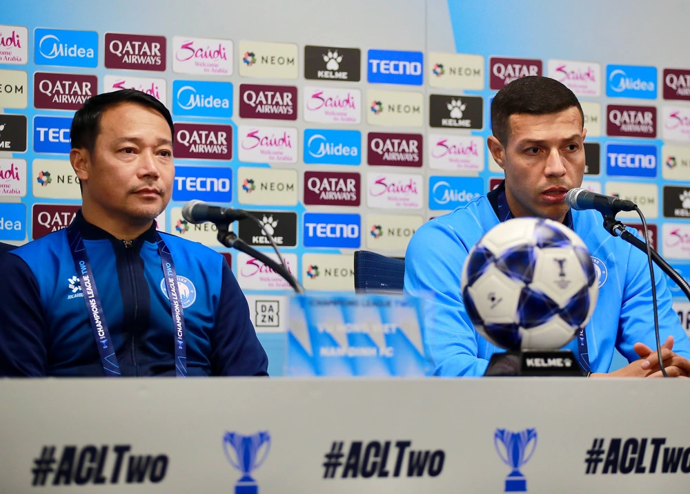 Nam Định quyết đấu Gamba Osaka vì ngôi đầu bảng AFC Champions League Two - Ảnh 1.