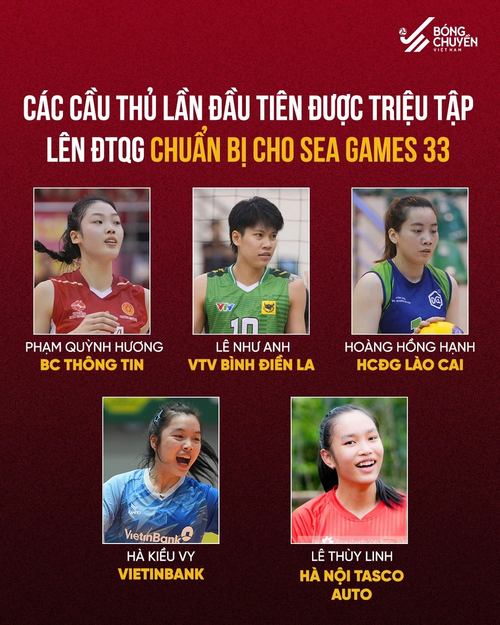 Tin nóng thể thao tối 22/10: ĐT bóng chuyền nữ Việt Nam triệu tập 5 gương mặt mới cho SEA Games - Ảnh 1.
