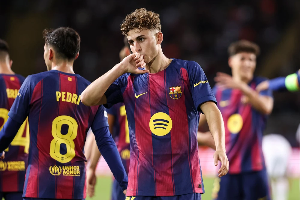 Barcelona: Fermin Lopez mở đường cho Barca đến El Clasico - Ảnh 1.