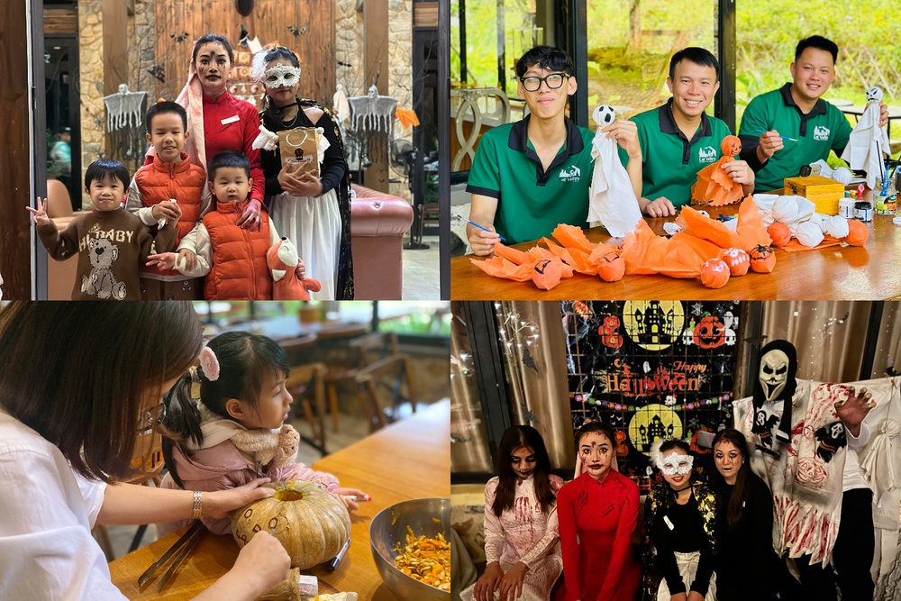 Trải nghiệm Halloween giữa rừng thu Lat Valley Reatreat Village - Ảnh 4.