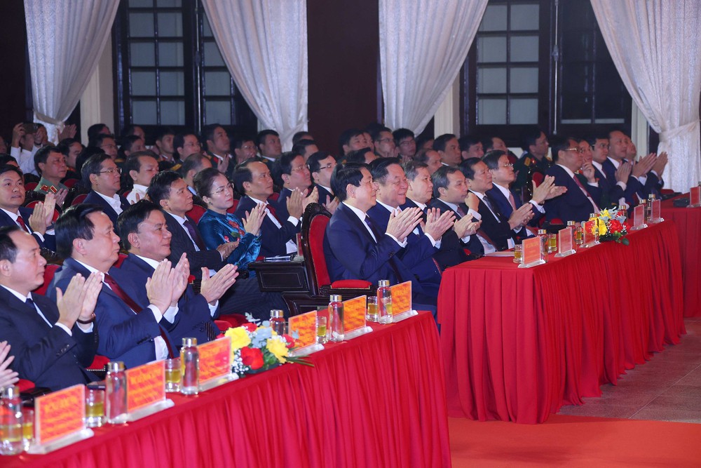 Lễ trao giải Cuộc thi chính luận về bảo vệ nền tảng tư tưởng của Đảng lần thứ năm - Ảnh 4.