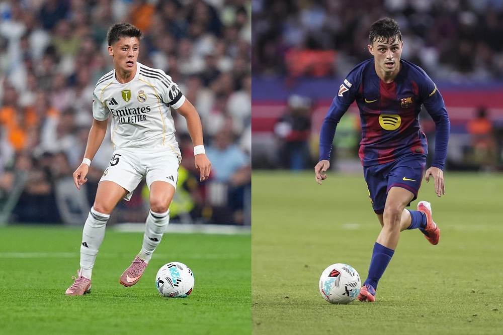 Arda Guler vs Pedri: Hai nhạc trưởng của “El Clasico” - Ảnh 1. Arda Guler vs Pedri: Hai nhạc trưởng của “El Clasico” - Ảnh 1.