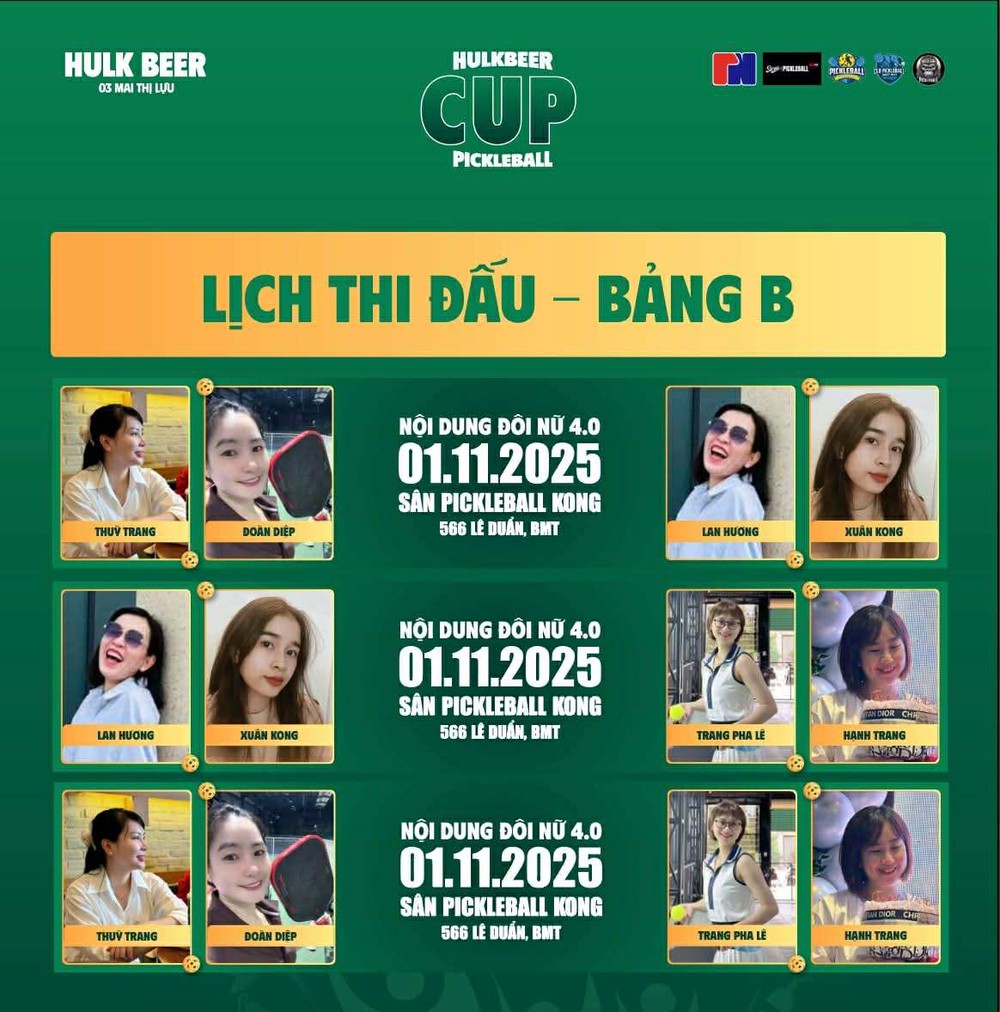 Giải Pickleball Hulk Beer Cup 2025: Cú hích cho phong trào thể thao cộng đồng Tây Nguyên - Ảnh 1.