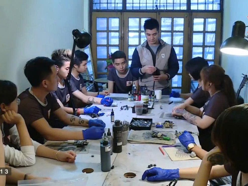 Học xăm: Khi đam mê nghệ thuật trở thành nghề nghiệp - Ảnh 1.