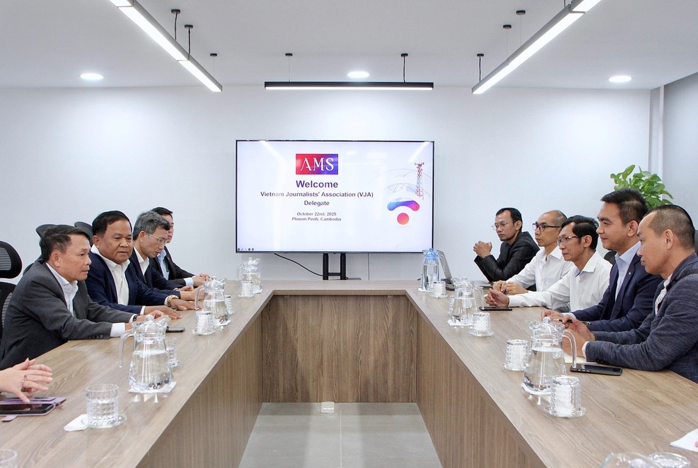 Việt Nam và Campuchia thúc đẩy hợp tác báo chí, truyền thông trong kỷ nguyên số - Ảnh 1.