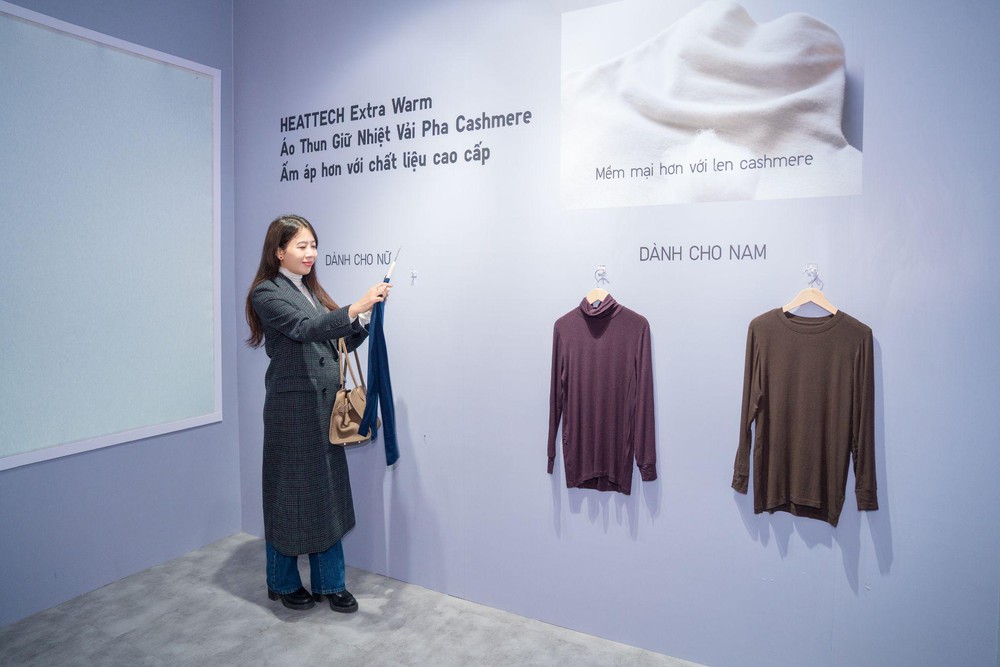 UNIQLO mang đến trải nghiệm dòng trang phục giữ ấm - Ảnh 2. UNIQLO mang đến trải nghiệm dòng trang phục giữ ấm - Ảnh 2.
