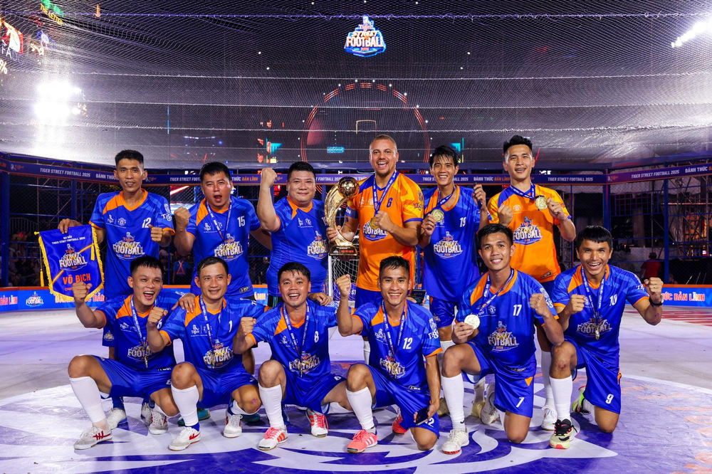 Xu hướng mới cho bóng đá đường phố Việt với Tiger Street Football 2025 - Ảnh 4. Xu hướng mới cho bóng đá đường phố Việt với Tiger Street Football 2025 - Ảnh 4.