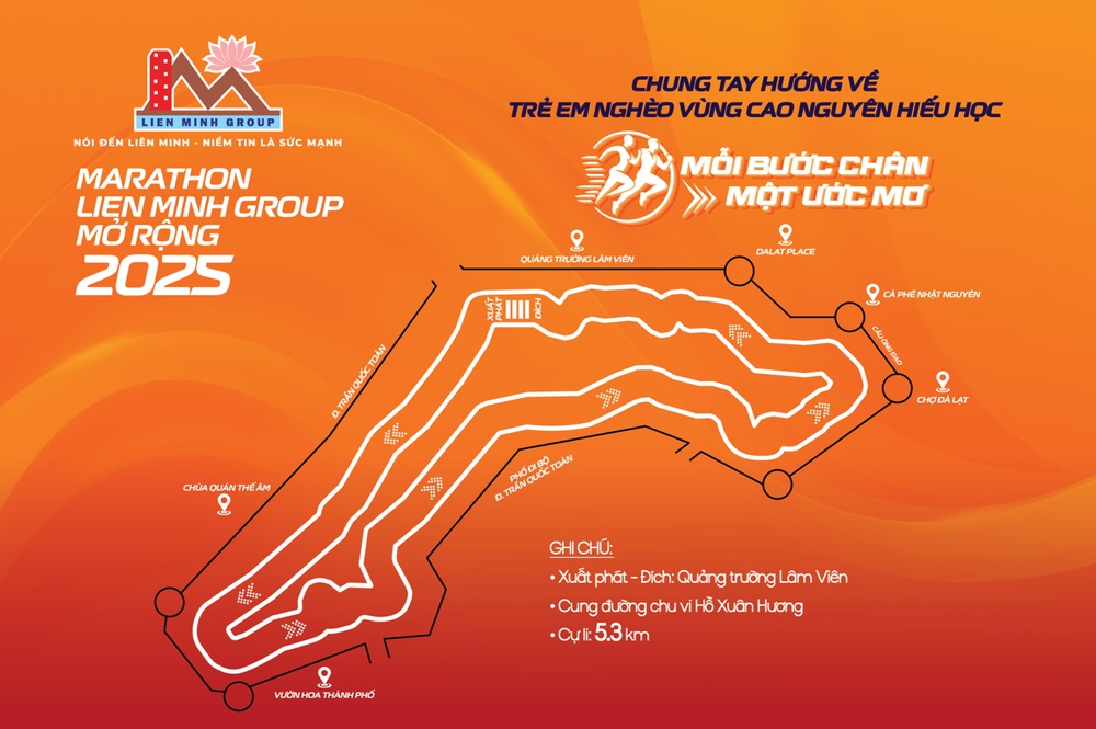 Marathon Liên Minh mở rộng 2025: “Mỗi bước chân - Một ước mơ” - Ảnh 4. Marathon Liên Minh mở rộng 2025: “Mỗi bước chân - Một ước mơ” - Ảnh 4.