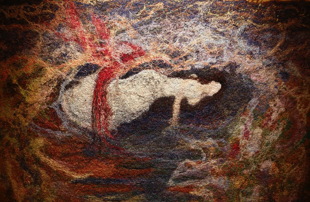 Lần đầu tiên nghệ thuật Fiber art giới thiệu đến công chúng - Ảnh 6. Lần đầu tiên nghệ thuật Fiber art giới thiệu đến công chúng - Ảnh 6.