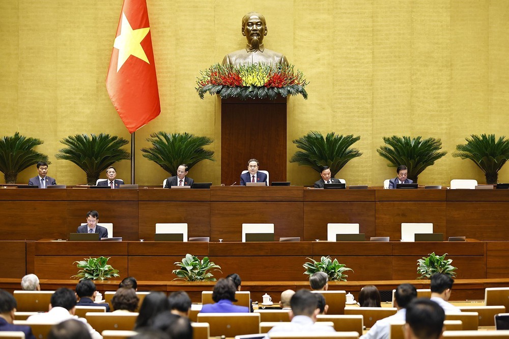 Kỳ họp thứ 10, Quốc hội khóa XV: Giải quyết khối lượng công việc rất lớn trong tuần đầu làm việc - Ảnh 1. Kỳ họp thứ 10, Quốc hội khóa XV: Giải quyết khối lượng công việc rất lớn trong tuần đầu làm việc - Ảnh 1.